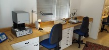 Dentallabor komplett, Einrichtung-Geräte-Material,  guter Zustand