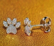 Hundepfoten-Design 1 Karat