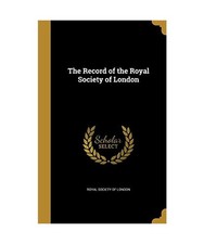 RECORD OF THE ROYAL SOCIETY OF