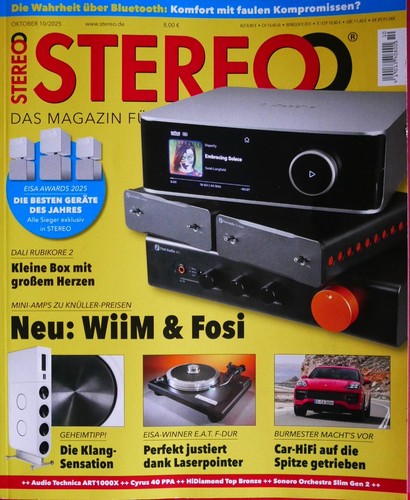 Stereo das magazin für - stereo, hifi