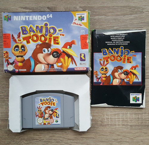 N64 banjo tooie ovp mit - banjo,