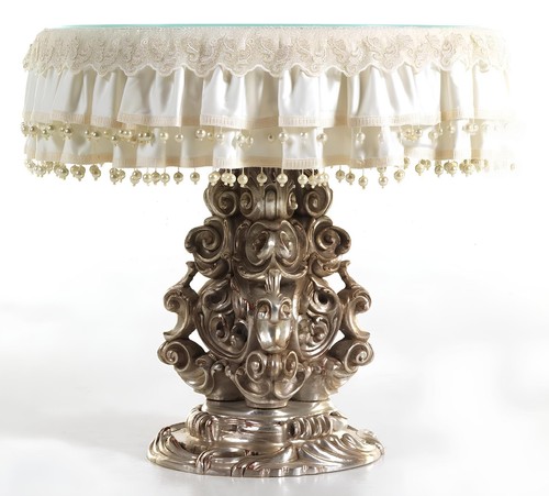 Barock beistelltisch glas - barock,