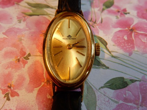 Bucherer gold damenarmbanduhr - bucherer,