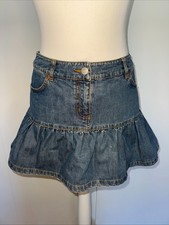 Mini Rock Jeans Rock von Oasis Blue Denim Baumwolle Gr. 36 Neu