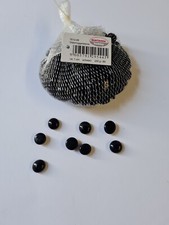 Glasmuggelsteine Glasnuggets schwarz ca. 1cm, Deko Mosaik 7612-48