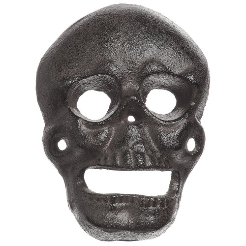 Totenkopf wand flaschenöffner - totenkopf, wand-flaschenöffner