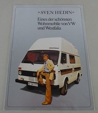Prospekt VW LT Wohnmobil