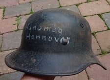 original Helm Stahlhelm Luftschutz Gladiator  HANOMAG Hannover