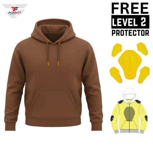 Men brown motorcycle aramid - motorcycle,