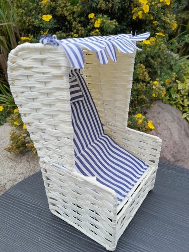5cm großer strandkorb - 21,5cm, deko