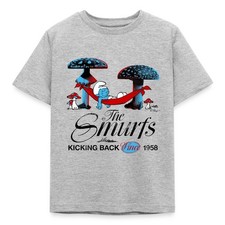 Schlümpfe Retro Design Mit