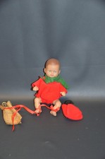 Schildkröt Puppe Strampelchen 16 / 18 - sehr guter Zustand - 16 cm