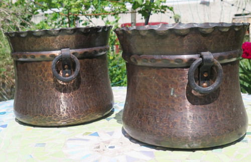 Kupferkessel übertöpfe - kupferkessel,