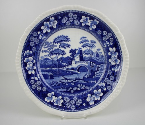 Spode blue tower - spode, /