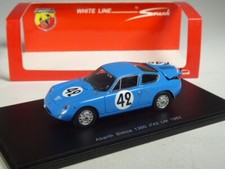 (KI-03-39) Spark S1306 Abarth Simca 1300 Le Mans 1962 #42 in 1:43 in OVP
