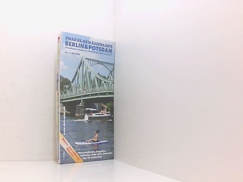 Pharus gewässerkarte berlin - pharus-gewässerkarte, &