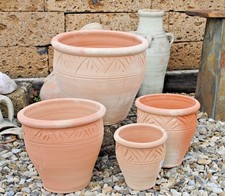 Pflanzkübel,Streifenmuster,Bl