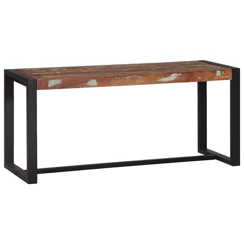 Bank bunt massivholz - bank,
