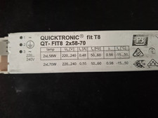 1 x   Osram Quicktronic Fit T8 QT   2x58-70