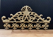 Eisen Wandgarderobe Garderobenhaken Eisen Wandhaken Garderobe Gusseisen gold Neu