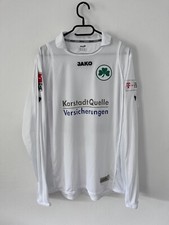 Jako SpVgg Greuther Fürth Bundesliga #25 Nicolai Müller 2008/09 Matchworn Trikot