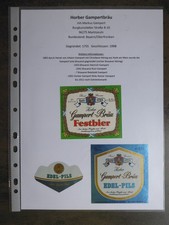 Bieretiketten, Bayern, Marktzeuln (Horb am Main), Horber Gampertbräu