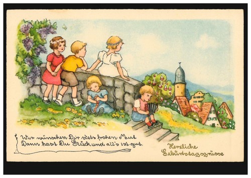 Künstler liesel - künstler-ak,