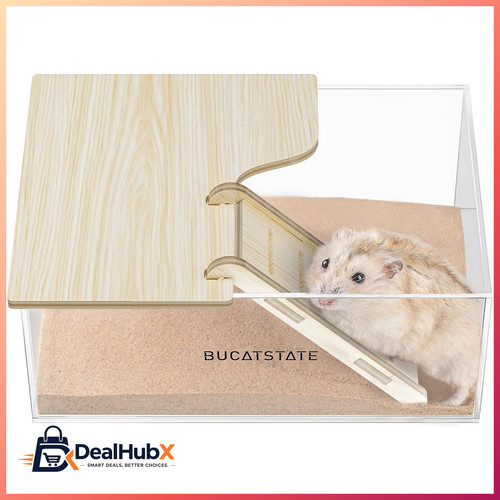 Sandbad container für hamster - sandbad-container,