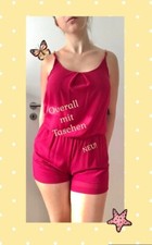 🌼 Sommerlicher kurzer Overall - KISS KISS - italienische Mode - XS 34/S 36