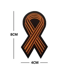 Kleidung Leicht Zu Tragen DIY Patch Flecken Für Kleidung St. George Ribbon