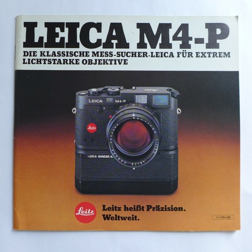Leica leitz wetzlar prospekt - leitz,