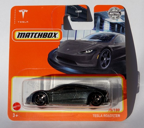 Matchbox tesla roadster - tesla,