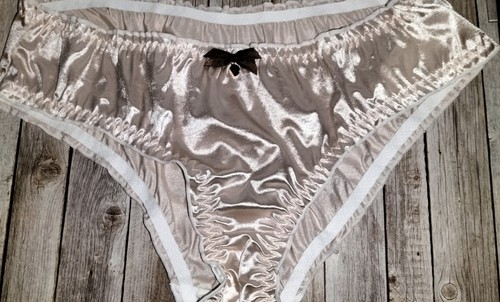 Slip samt unterwäsche rosa - slip,