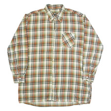 Vintage Herren Hemd Brown 90s