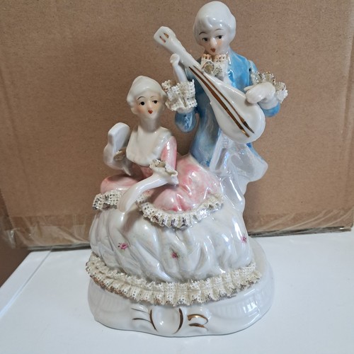 Porzellan figur musiker - porzellan,