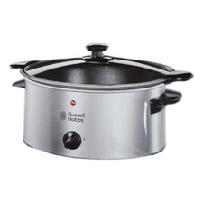 Russell Hobbs Slow Cooker [antihaftbeschichteter 3,5l Gartopf] Schongarer Edelst