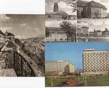 111/196 AK DORNBURG ALTES SCHLOß + DRESDEN LANDHAUS RATHAUS + INTERHOTEL NEWA