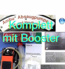Notfall Ambu Pumpe Absaugpumpe Emergency Suction Booster Pump 1.Hilfe DRK RTW BW