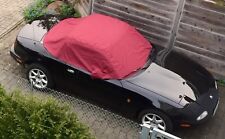 Car Cover / Abdeckung  für Mazda MX5 NA , mit Spiegeltaschen,bordeauxrot