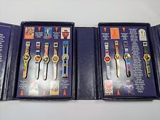 Swatch Olympic Atlanta 1996 PIN set limited,numbered and still sealed in foil !!