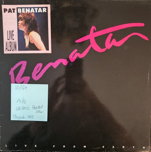 Pat benatar live - pat, from