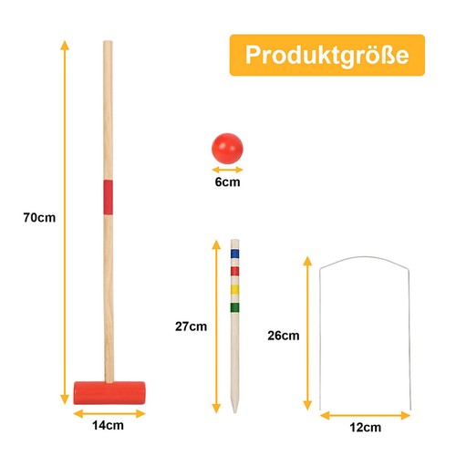 Krocket spiel holz - spiel,