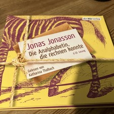 Die Analphabetin, die rechnen konnte von Jonas Jonasson Hörbuch K Thalbach