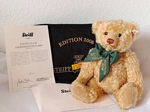 Steiff clubbär 2008 - clubbär, ltd