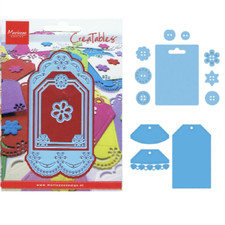 Präge- Stanzschablone Tags