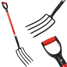 Spatengabel Fiberglas Forke Mistgabel Grabegabel Rodegabel Profi Qualität