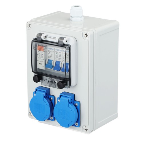 Baustromverteiler mit zähler - baustromverteiler,
