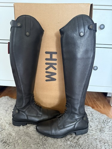 Hkm latinium lederreitstiefel - hkm,