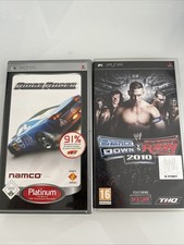 PlayStation PSP Spiele - Ridge Race + Smack Down vs RAW 2010