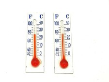 Thermometer 2 Stück Kühlschrank Modellbau sonstiges analog 0-40Grad 32-100F neuw